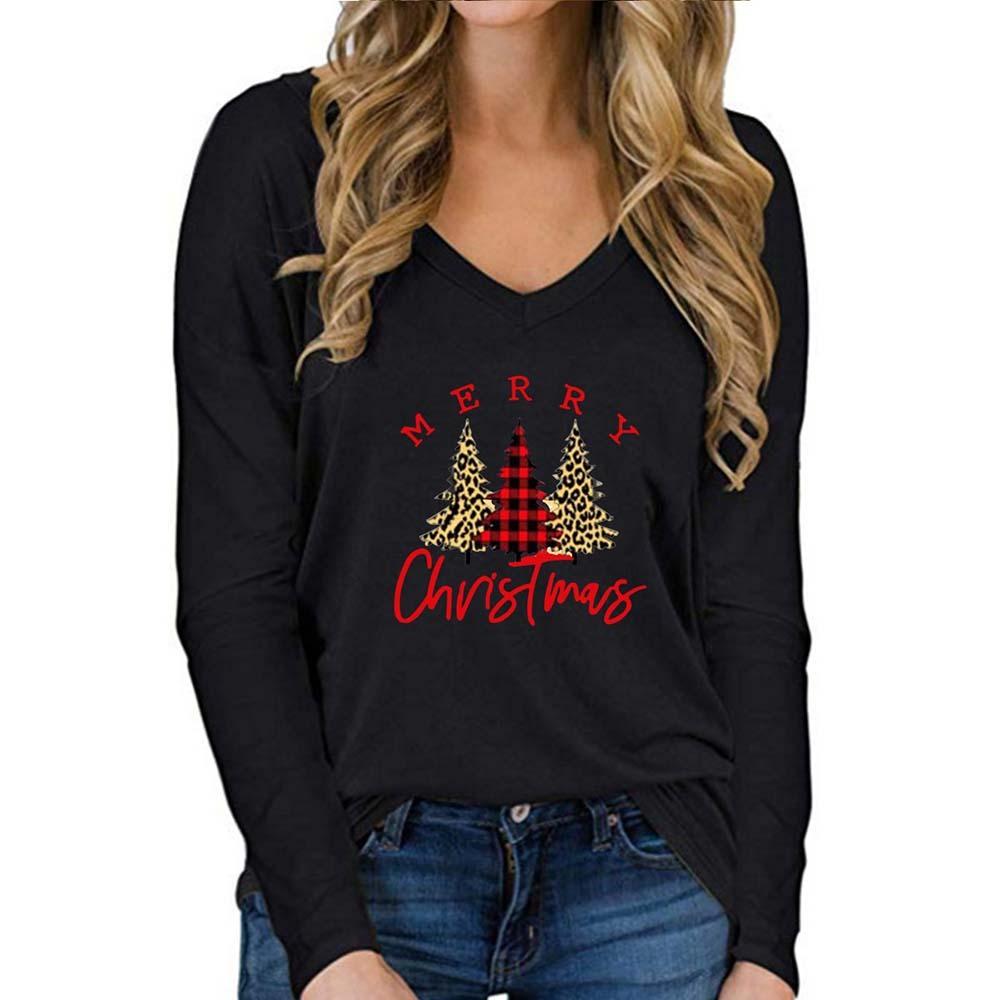 T Shirt V Neck Pullover Sweatshirt 