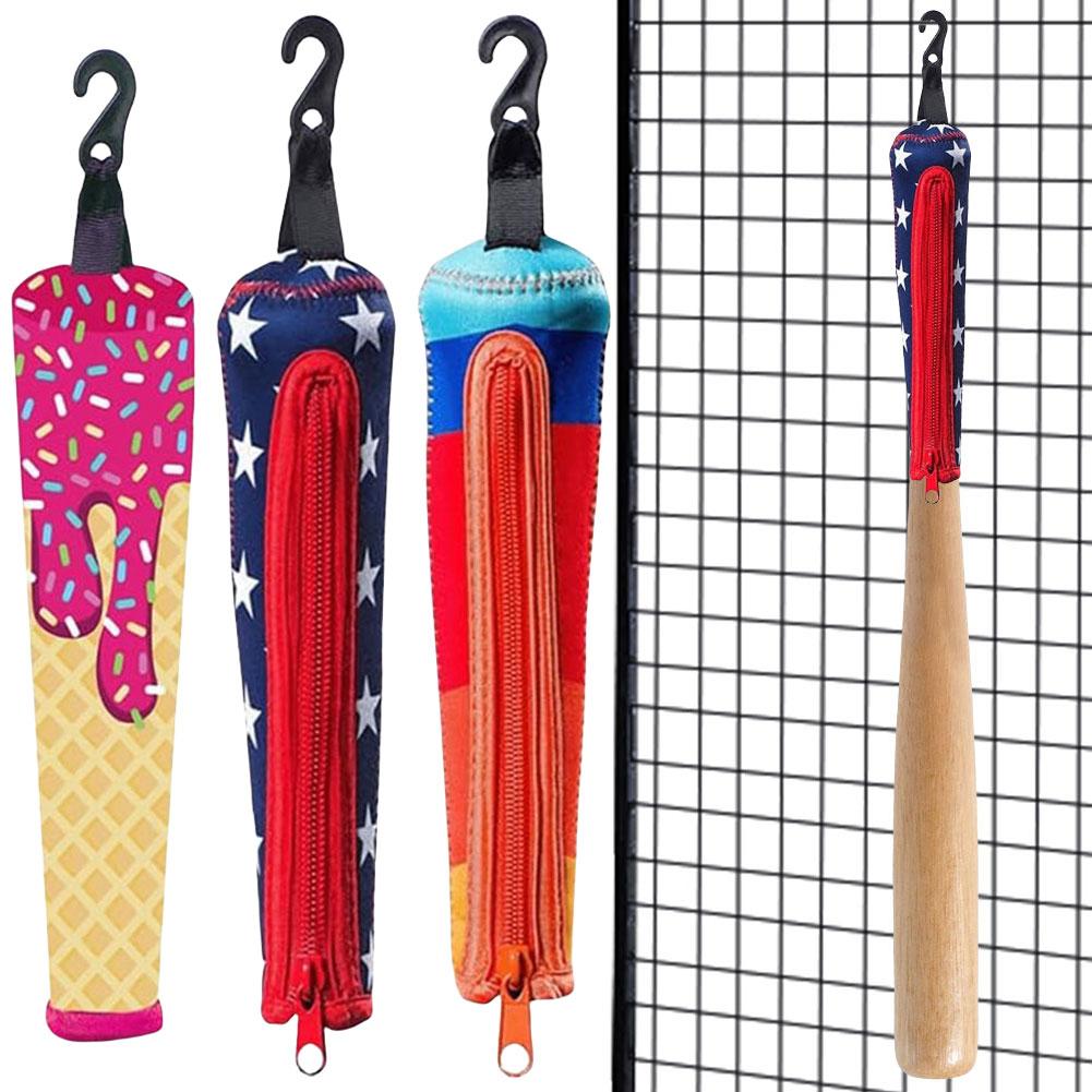 Coprimanico per Mazza da Baseball e Softball Manicotto Sostitutivo imbottito con Cerniera Avvolgimento Impugnatura per Mazza da Baseball e Softball Accessori per Baseball e Softball