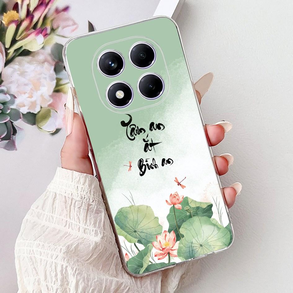 For Xiaomi Redmi Note 14 Pro 5G Case 2025 New Stylish Flower Soft Silicone TPU Phone Cover For Redmi Note 14 Pro+ Plus Protector