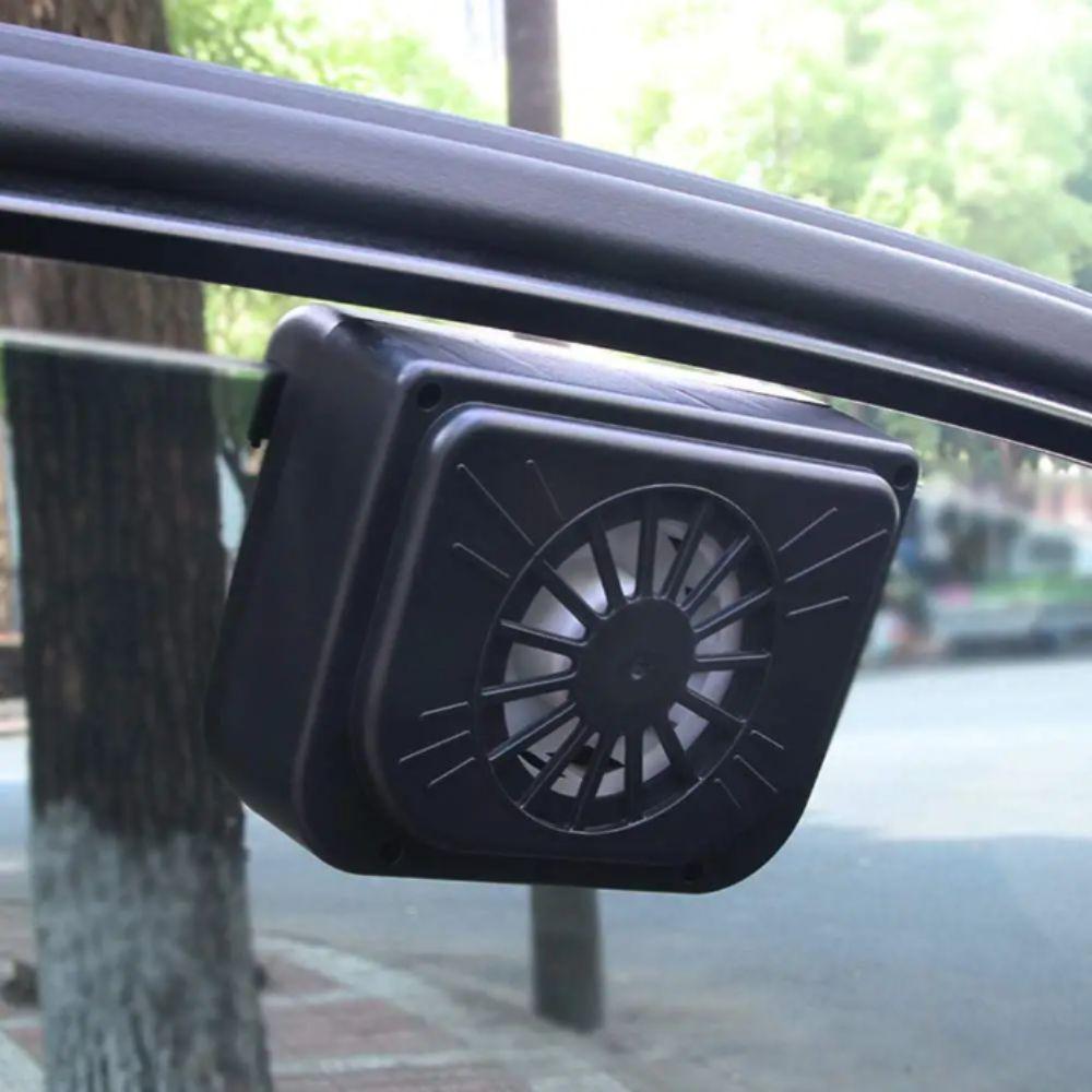 Energy Saving Solar Powered Fan Portable Window Fan Cooling Car Exhaust Fan Vehicle Use