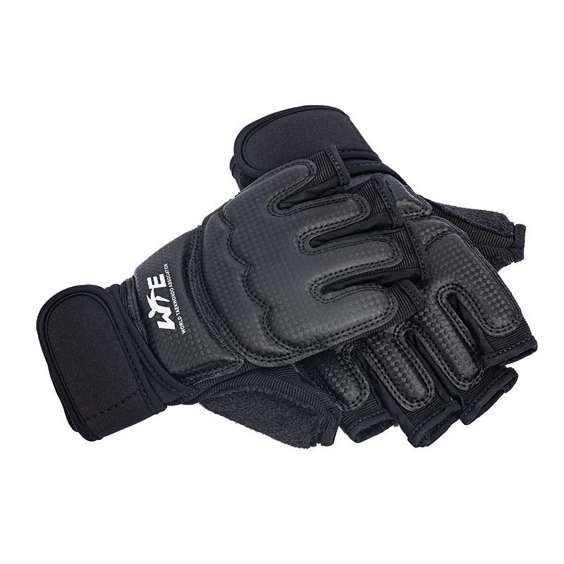 

Перчатки для тхэквондо и бокса: Защита для рук и ног, перчатки с полупальцами для взрослых и детей, перчатки для боксерского мешка S