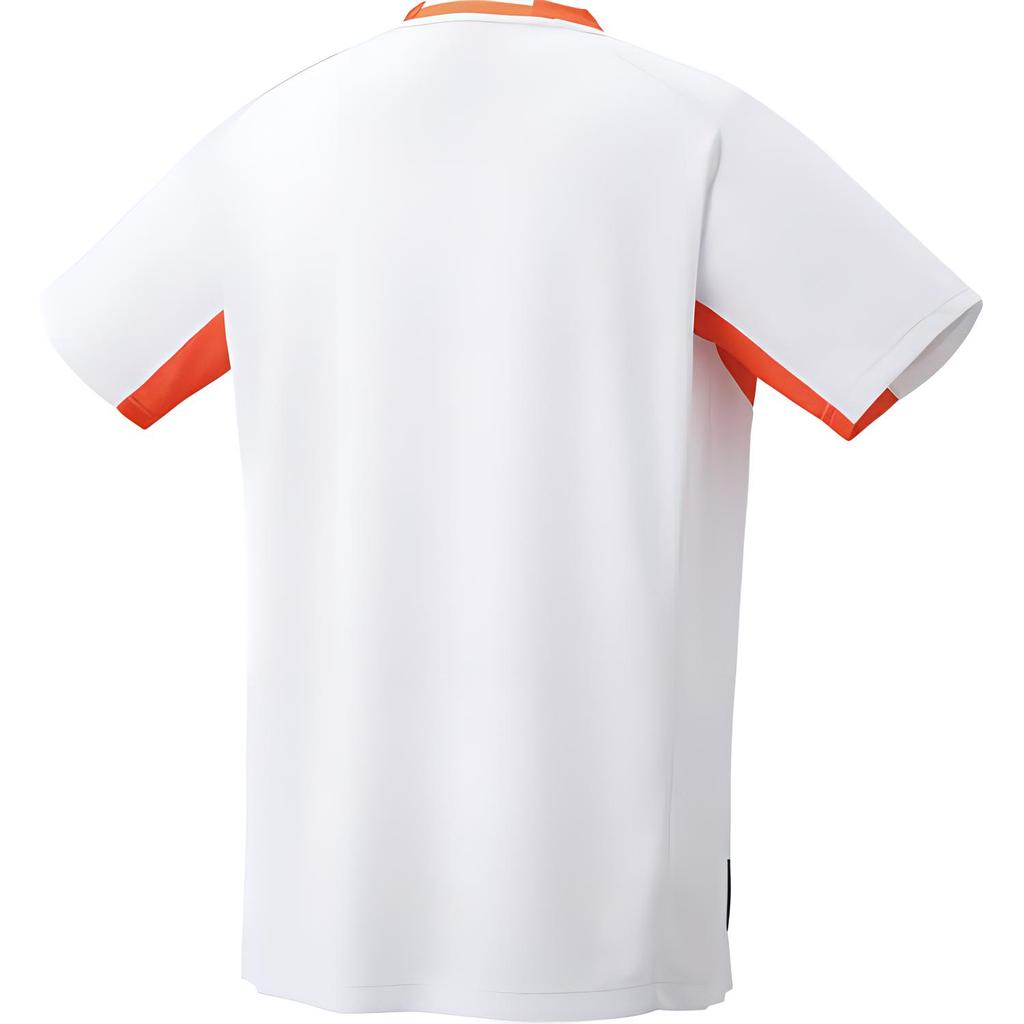 YONEX T-Shirts Men's White Crew Neck Moderate Straight Fit 10576-011