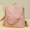 Outdoor Travel Bag PU Women's Large Capacity Backpack Multifunctional Shoulder Bag