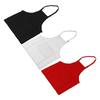 3Pcs Children Aprons Baking DIY Kids Aprons with Pockets for Boys Girls Aged 3?6 White Red Black S