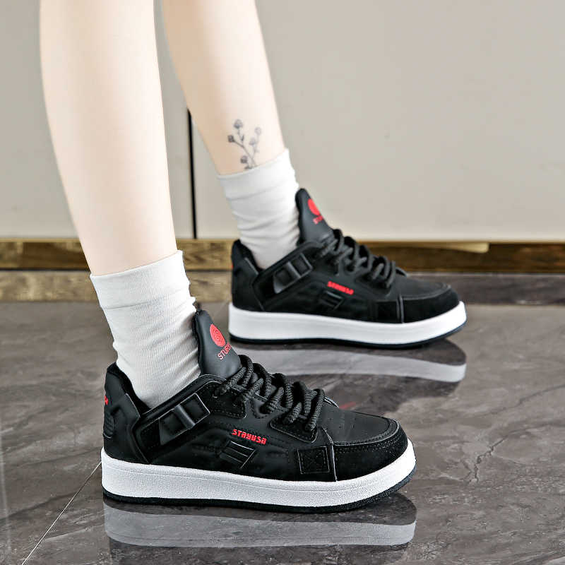 Thick Heeled Hiphop Sneakers Beige Comfortable Women's Tennis Womens Casual Shoes Sports Tensi Tenni Obuv Shose New Fast