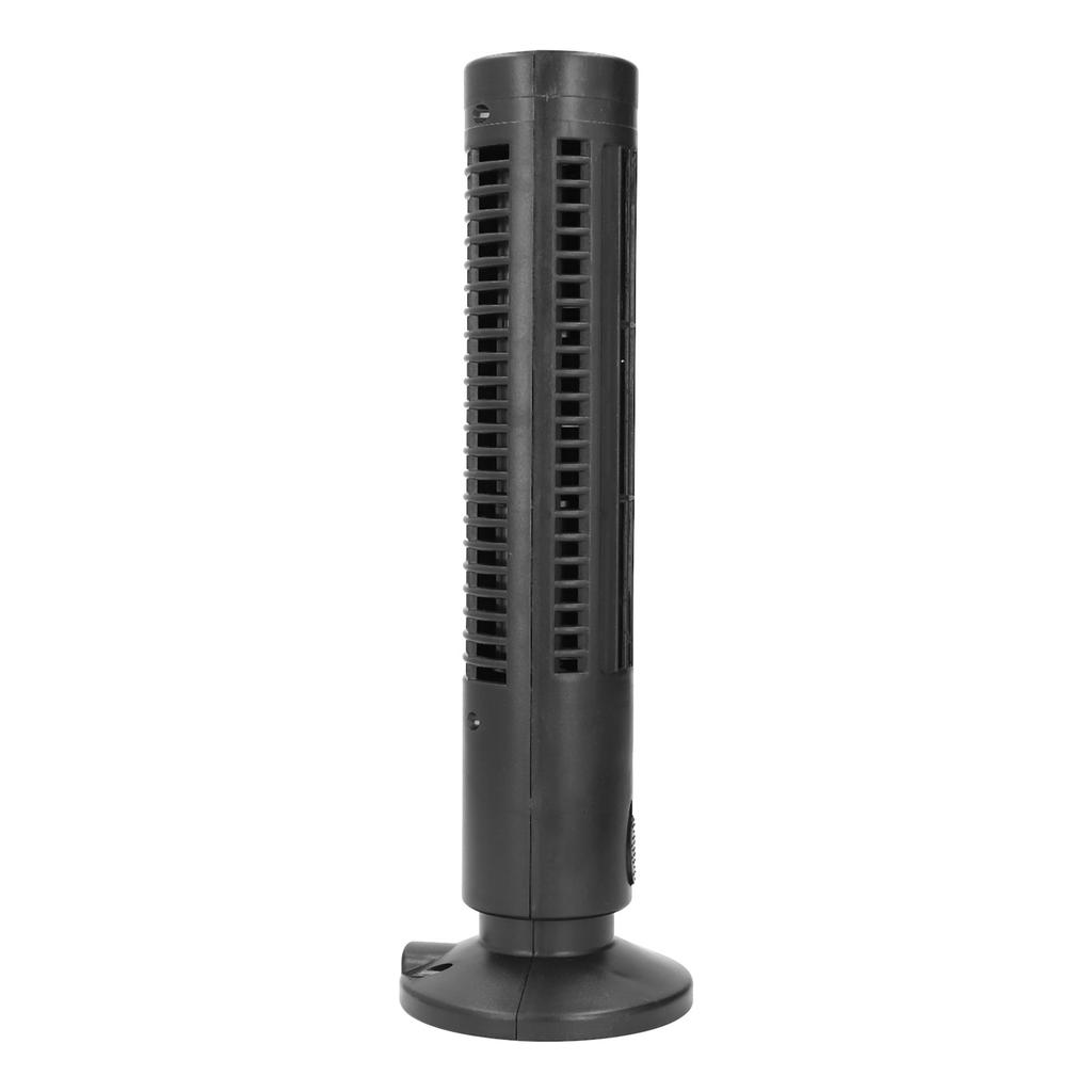 Tower Fan USB Bladeless 2 Speeds Quiet Energy Saving Portable Tower Cooling Fan for Home Use