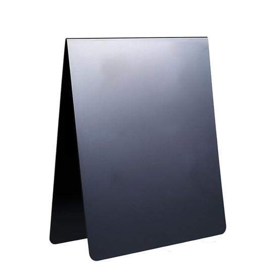 Magnetic Bulletin Board 12 X 10 Inch Metal Display Board Double-Sided Dry