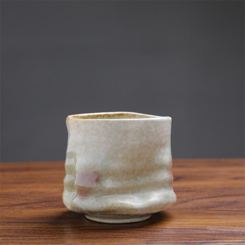 

Грубая керамика, печной обжиг, изменение глазури, кофейная чашка, горячая распродажа, ретро керамика, одинарная чашка, малая вместимость, чашка для воды, высокая ценность, особая форма 220ml