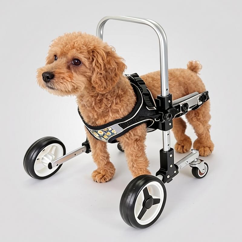 Front Leg Dog Wheelchair Padded Pet Front Leg Wheelchair Mobility Cart Comfortable Long-Lasting for Disabled Dogs