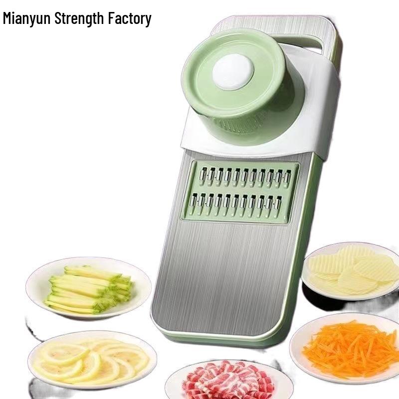 304 Stainless Steel Multifunctional Kitchen Grater & Vegetable Slicer
