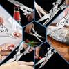 Multipurpose Strong Scissors High Stainless Steel Chicken Scissors Ultra Sharp Scissors Fish Chicken Bone Scissors Kitchen Tools