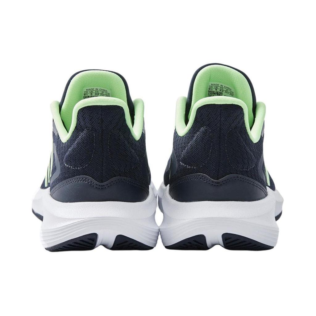 Adidas All Day Essential Comfortable Sports Shock Absorption Non-Slip Wear-Resistant Low-Top Casual Running Shoes Unisex Sneakers Blue Green JH5151