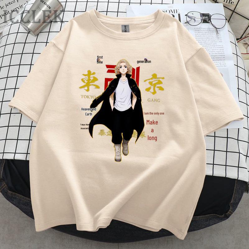 Tricou Unisex cu Mânecă Scurtă Anime Tokyo Avengers 2021