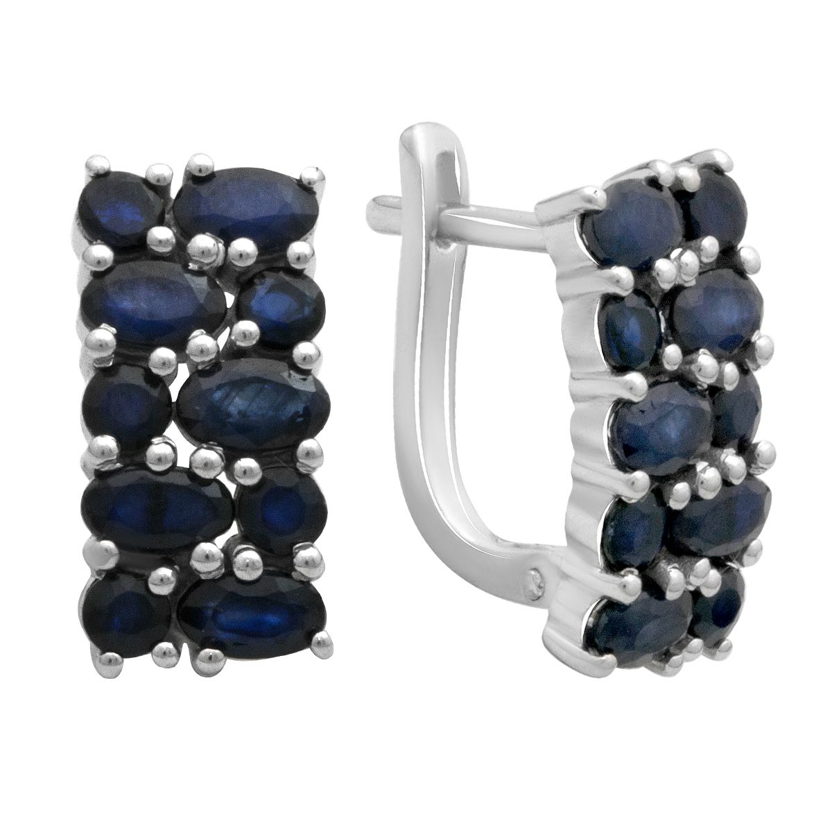 

Серебряные серьги с натуральным сапфиром 4.68ct (2180418)