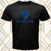Fairline Yacths Boats Men's Black T Shirt Size S 3XL