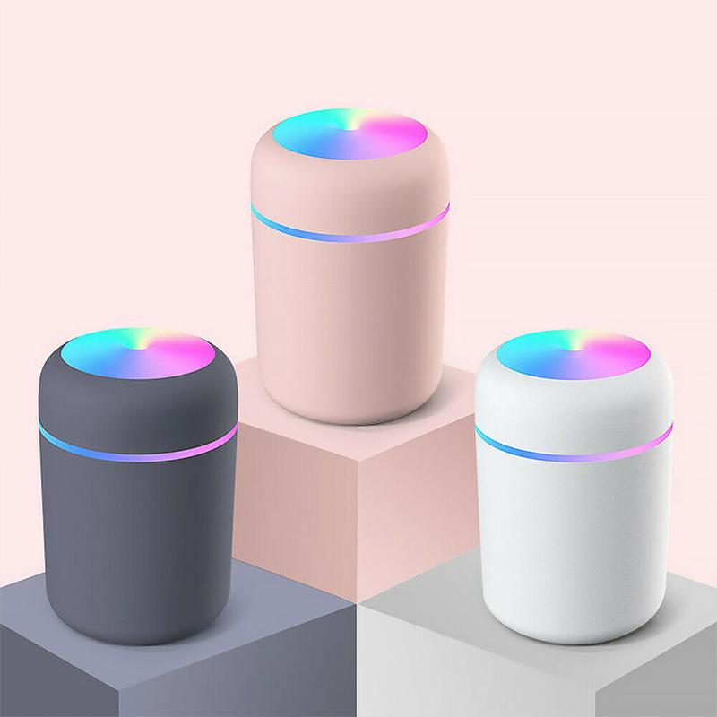 Umidificador de ar portátil 300ml aroma ultrassônico difusor de óleo essencial usb fabricante de névoa fria purificador aromaterapia para carro casa