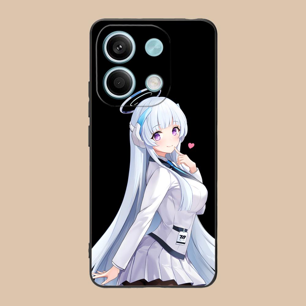 Blue Archive Ushio Noa Matte TPU Mobile Phone Case for POCO M7Durable Heavy Duty Case Pro GT 5G Colorful Printing Cover Poco M7