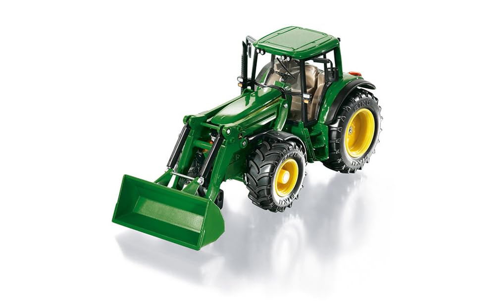 SIKU John Deere Tractor with Front Loader Scale Model SK3652 1/32