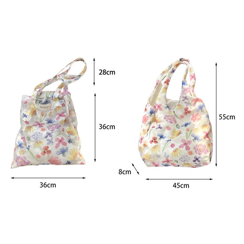 Květinová krajka Dámská taška přes rameno Jaro Léto Velkokapacitní kabelka Úložná taška Ležérní nákupní taška Tote Bags