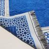 Portable Mat 70x110cm Muslim Prayer Rug Rectangle Foldable Prayer Mat Set Non-slip with Prayer Beads Worship Blanket Eid
