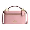 RAINER 18 correa de hombro desmontable bolso multifunción incorporado bolso de mano de piel de vaca tamaño pequeño para mujer rosa suave