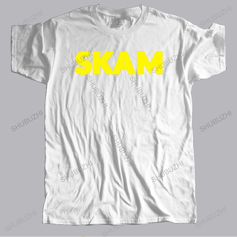 

New Skam Isak Even Tshirt Fashion men t shirt Cotton Summer Shortsleeve loose Tees tops Fashion Unisex Teeshirt Euro Size S