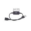 Dc 5V Usb Led Inline Touch Dimming Switch 30Cm On Off Button Extension Cable Cord Dimer For Single Color Led Strip Light