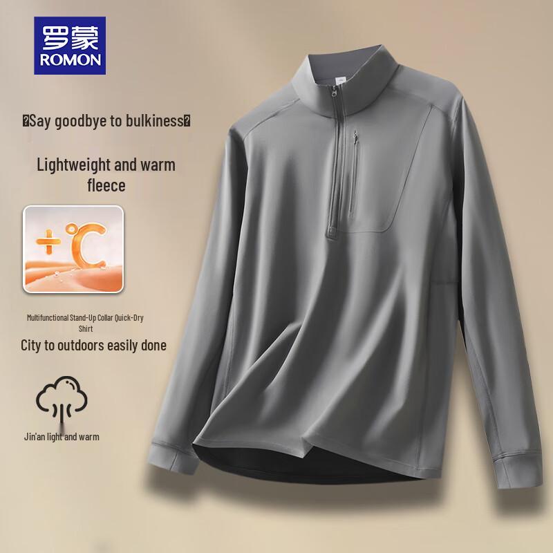 

ROMON Men s Lightweight Outdoor Sport Thermal Long Sleeve T-Shirt 3XL