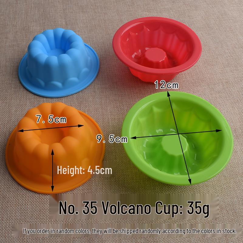 Jiaju Silicone Donut and Muffin Baking Mold - Easy Release, Hollow Round Shape