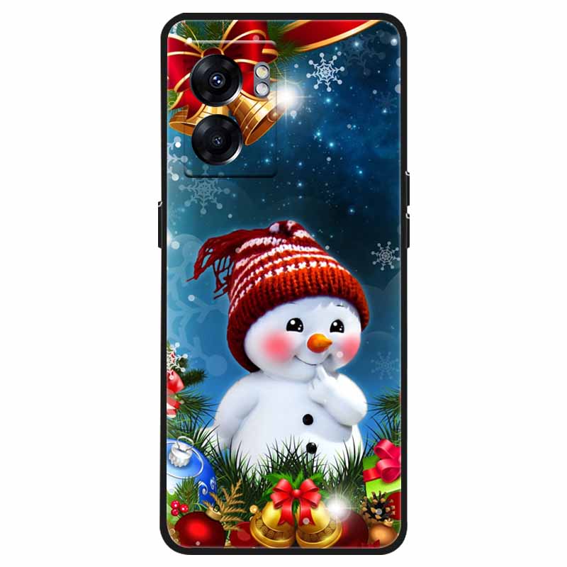 For OPPO Realme C33 Case C30s Christmas Silicone Soft TPU Cover Cases for Realme 9 Pro Plus Coque Realme8 5G New Year Gift Funda