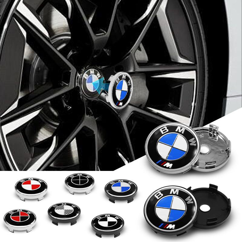 4Pc 56mm+60mm Car Logo Wheel Center Cap Emblem For BMW M Performance E46 E90 E60 F10 E39 F30 E36 F20 E87 E90 E70 Hub Cover Badge
