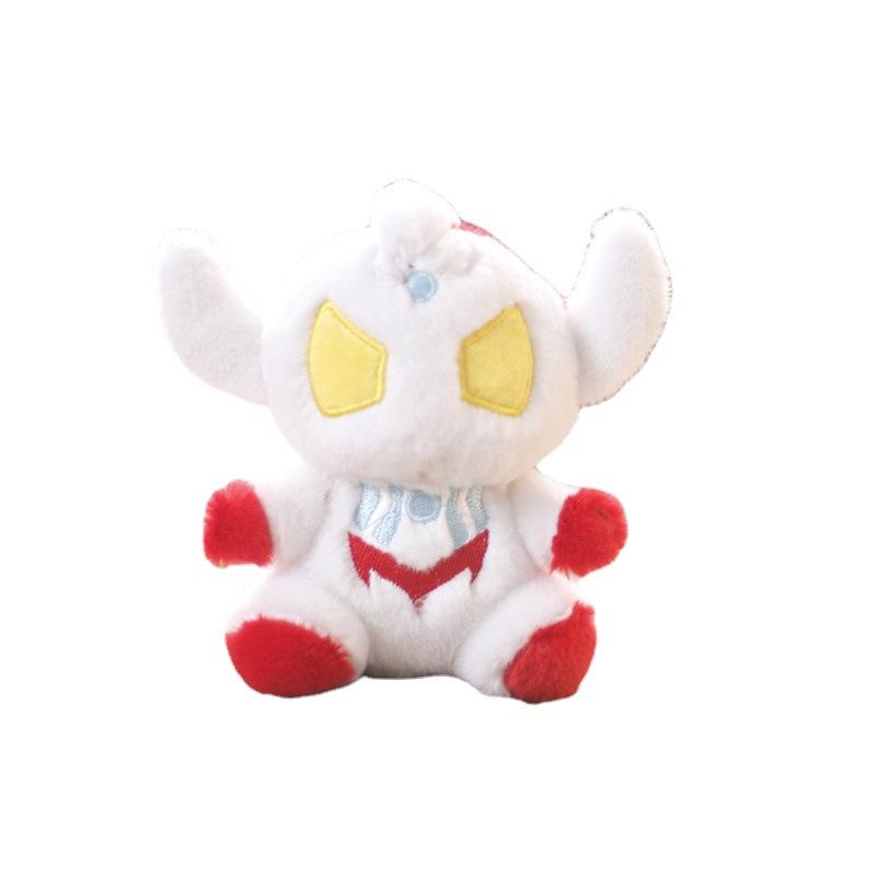 Cute and Cute Ultraman Taigazeta Small Pendant Plush Toy Doll Cake Children's Bag Hanging Decoration Keychain