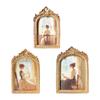 Classical Wall Mount Photo Frame With Stand Elegant Antique Resins Picture Frame For Living Room Bedroom Office Decors