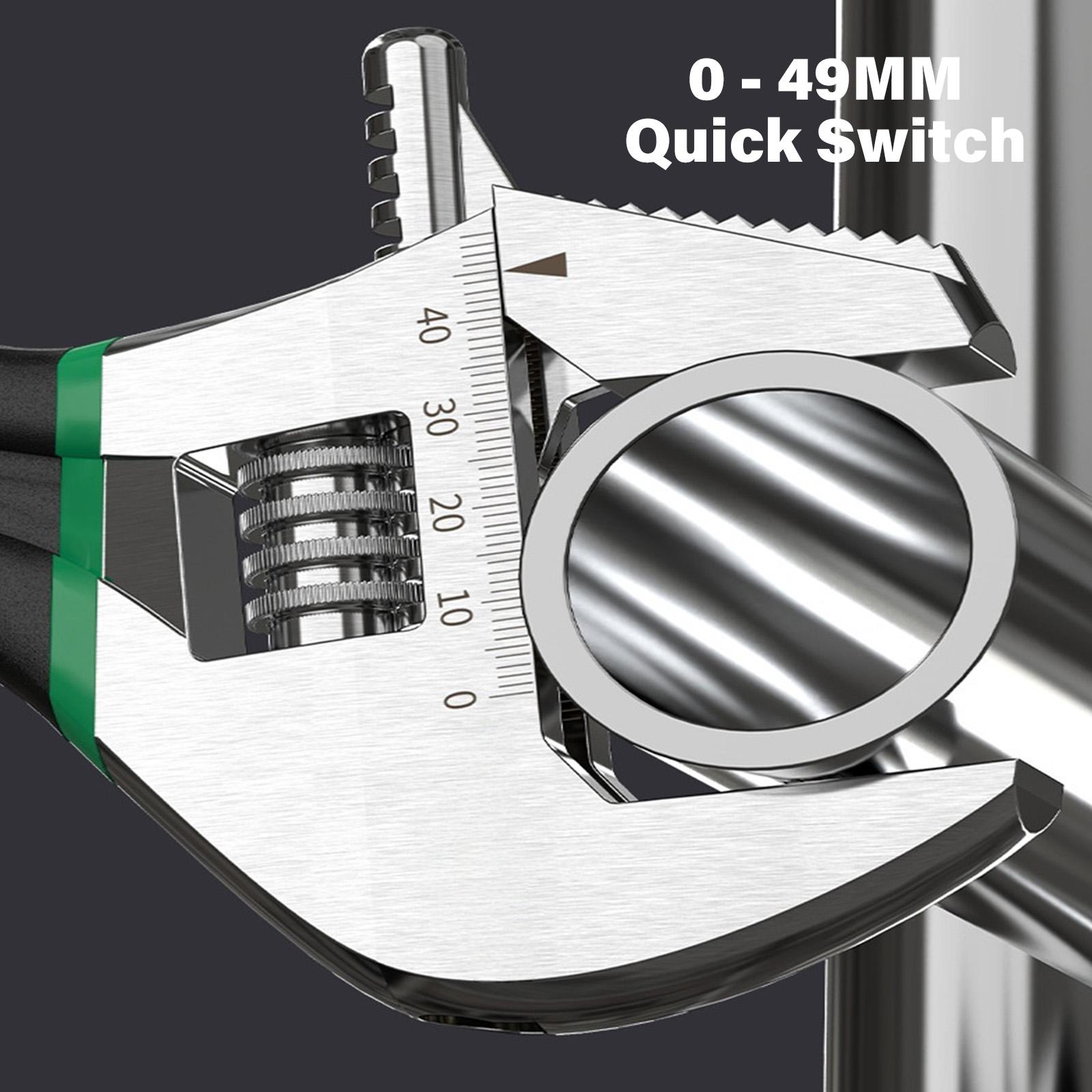 

Professional Against Slip Double Varnished Grip Modifiable Tool For Industrial Maintenance And Piping 6 inches