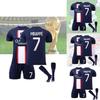 Zestaw Koszulki Piłkarskiej Premium Paris Saint-germain Dla Dzieci Messi Mbappe Neymar