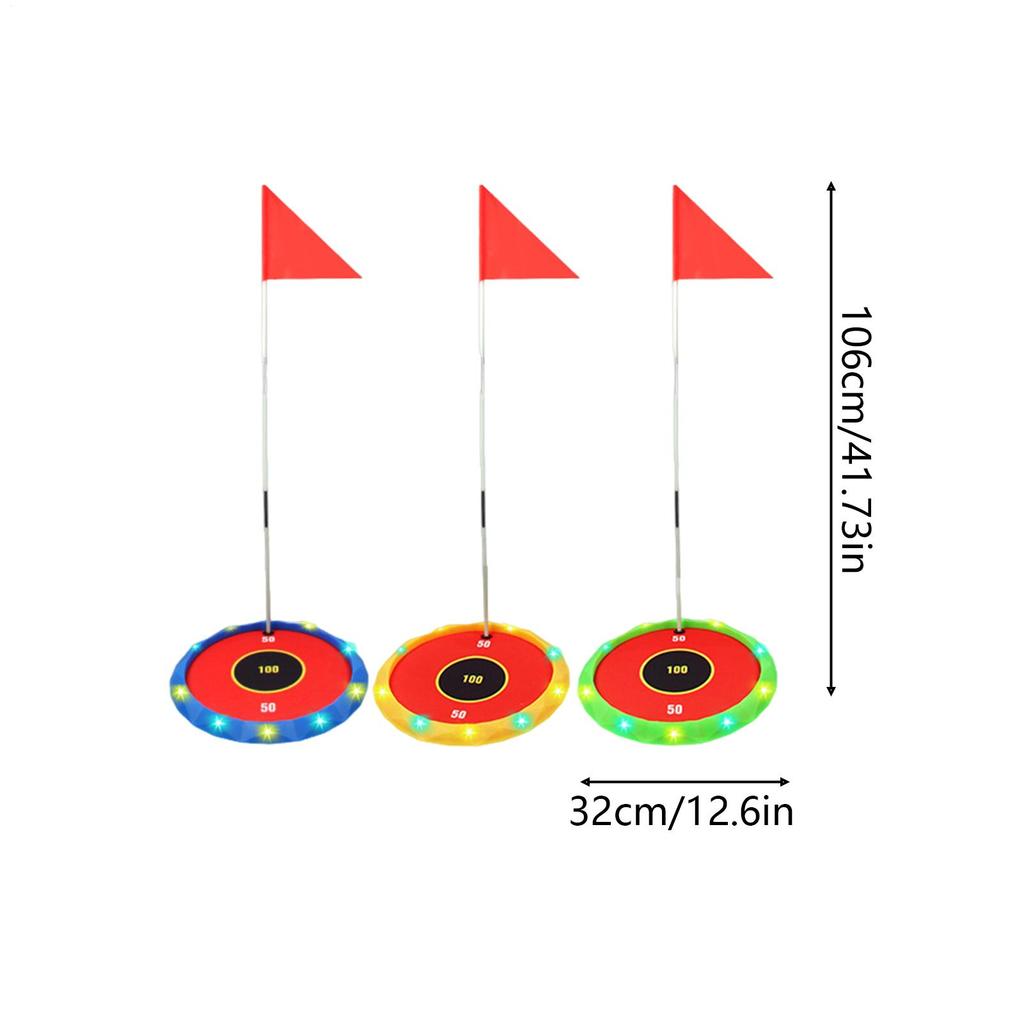 סט גולף לילדים אימון נדנוד כיף משפחתי פעילויות משחק ותרגול סט משחק גולף Putting לחג המולד ספורט חוף ילדים מעל