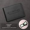 Men's Leather Dual Card Holder & Driving License Sleeve