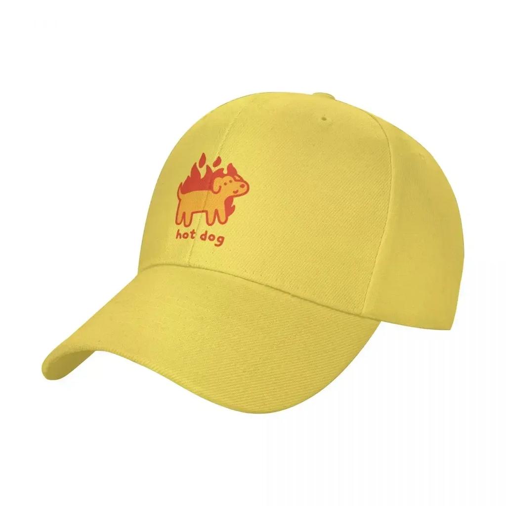 Hot Dog Baseball Cap beach hat funny hat derby hat fishing Unisexs Womens