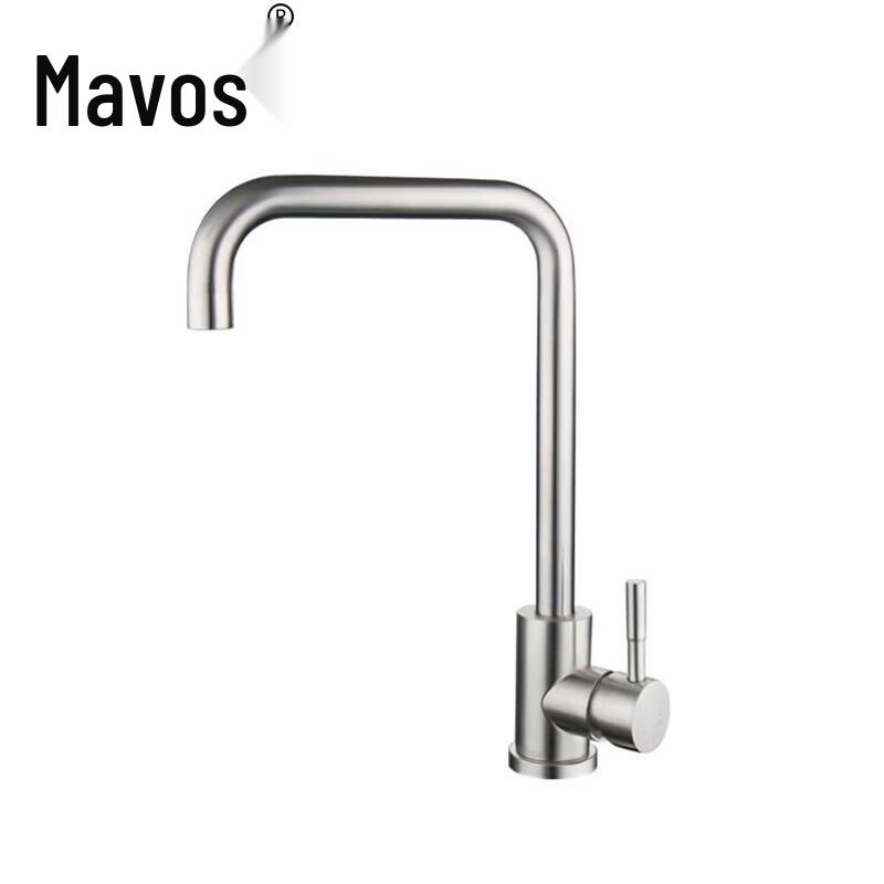 Stainless Steel Single Cold Water Kitchen Faucet