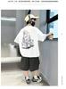 Boys' Short sleeved Set Summer Thin Edition 2026 New Children's Clothing Rascal and Handsome Casual Sportswear Boys' Summer Fashion