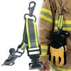 Firefighters Gloves Clip Strap Easily Install Reflective Gloves Holder Strap for Firefighting Use