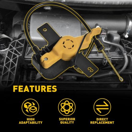 Hood-Latch Lock Release Cable Fits 2013-2018 Ford Escape2015-2018 Lincoln MKC A