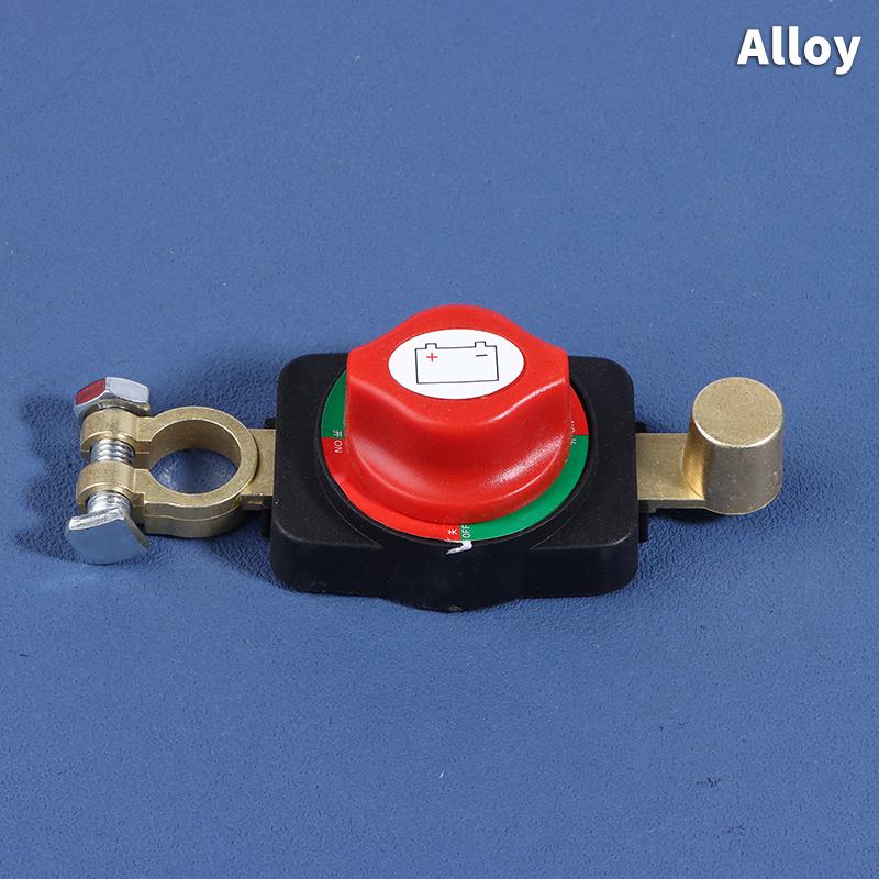 Top Post Battery Disconnect Switch Battery Disconnect Switch 3rd Gen Battery Kill Switch For Truck Boat RV Heavy Duty 12V-48V