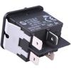 DVPARTS 106066 Rocker on/off switch Compatible with Proteam 106066 Super Coach Black Rectangular 4 Terminals On/Off Switch