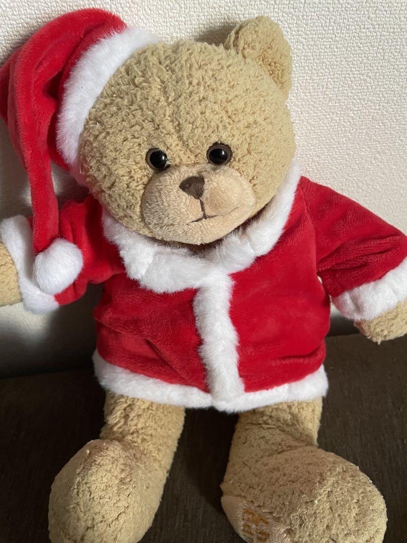 

[USED] German-made teddy bear Christmas stuffed animal