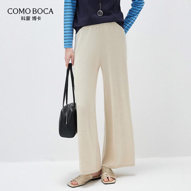 

Comon Boca Women s Linen Blend Wide-Leg Casual Trousers M