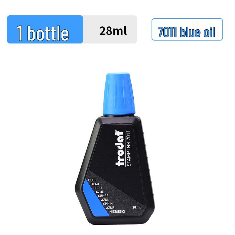 Tinta de Recarga Trodat 7011 Vermelha à Base de Água para Carimbos Flip