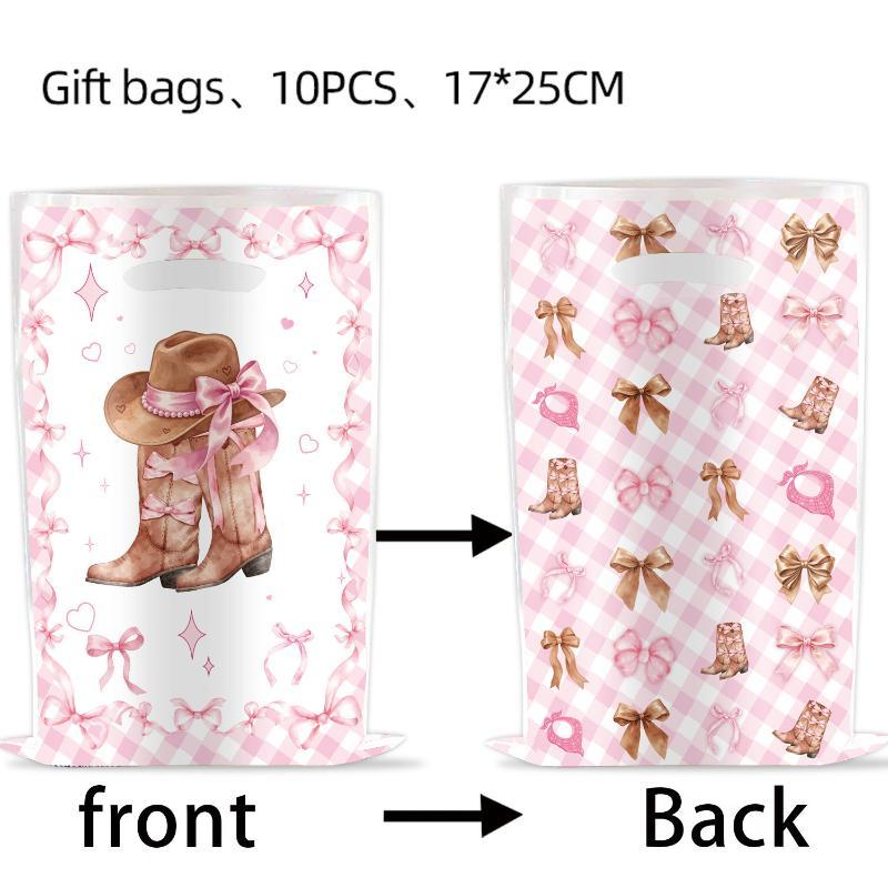 Pink Denim Birthday Party Decoration Tableware Plate Cup Napkin Tablecloth Laqi For Baby Shower