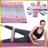Fitness Widerstandsbänder Stoff Elastische Bänder Yoga Pilates Hüftkreis Expanderbänder Gymnastik Trainingsschlaufen Yoga Trainingsausrüstung