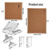 Öko-Kork-Bastelplatte für Heim-DIY Quasten-Spitzen-Knoten-Zubehör